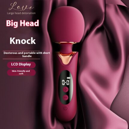 Ji Xiang strong shock big head AV vibrator women's multi-frequency vibration masturbation device small massage stick adult sex product