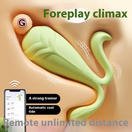 Mizz Zee bean sprouts vibrator small program control going out wearing female masturbation sexy adult toys