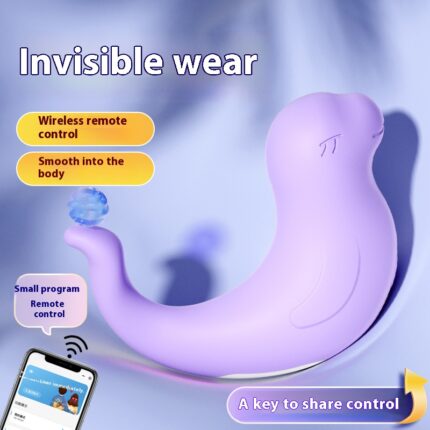 Mizz Zee small seal vibrator wear small program control vibration women's masturbation device sex toys